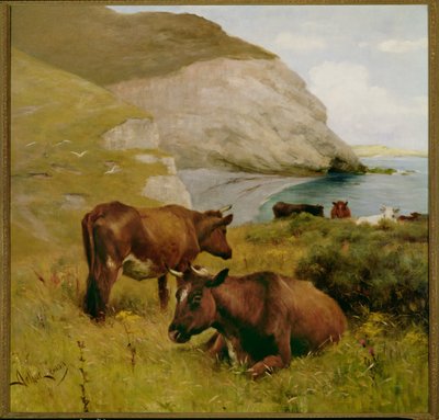 Near Lizard Point, Cornwall by Arthur Lemon